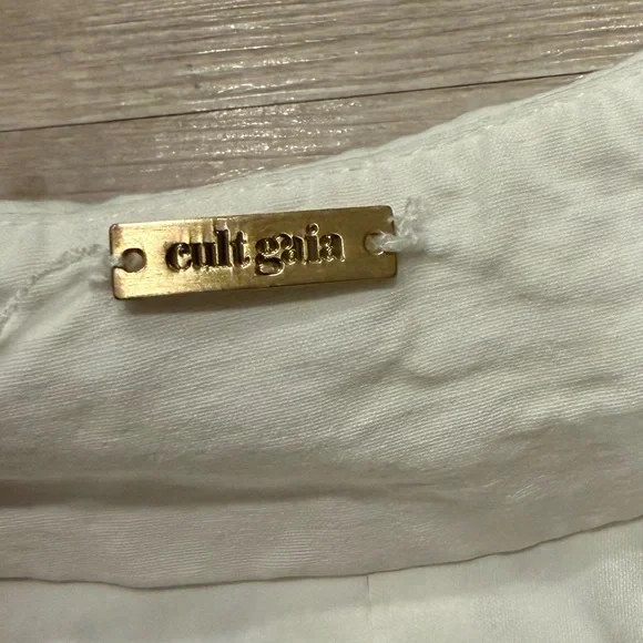 Cult Gaia White Tank Top - Dulcie - Picture 3 of 5